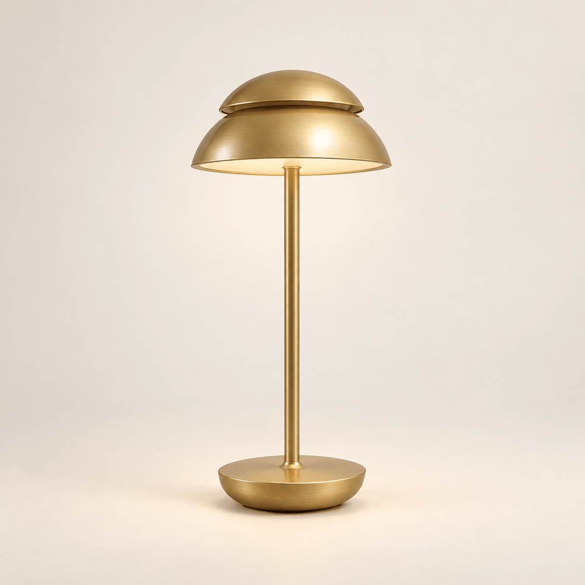Nordic Cordless Table Lamp with Touch Dimming — Champagne