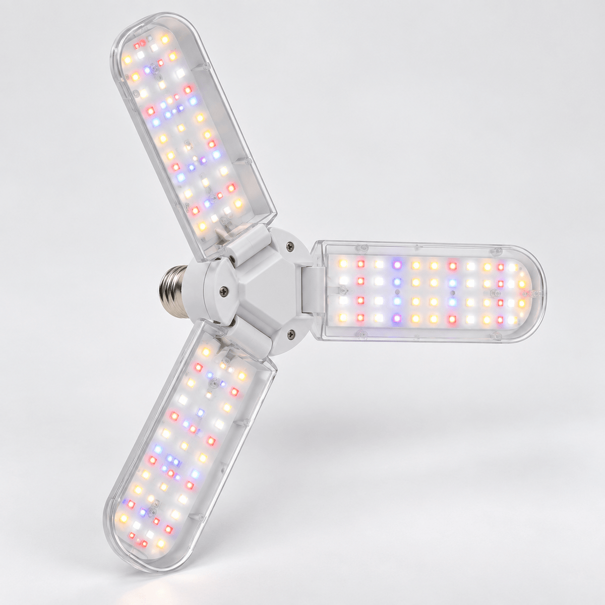 Foldable E27 LED Grow Light, 24–48W Lamp36 option photograph