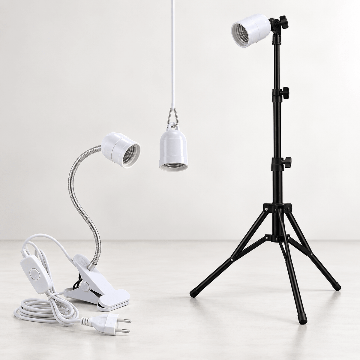 Foldable E27 LED Grow Light, 24–48W product photograph