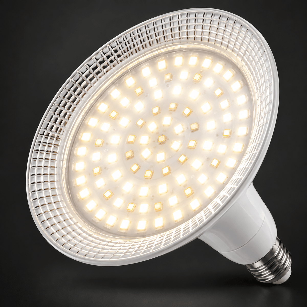 Full Spectrum E27 LED Grow Bulb, 18W, detail view
