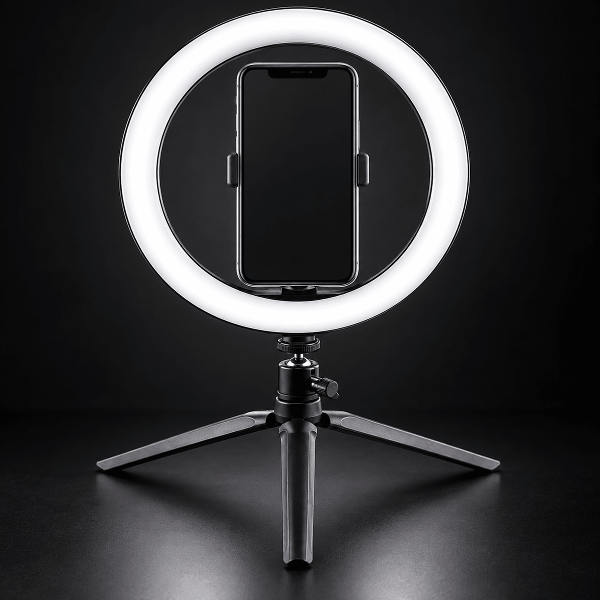 26 cm LED Ring Light with Tripod Stand C