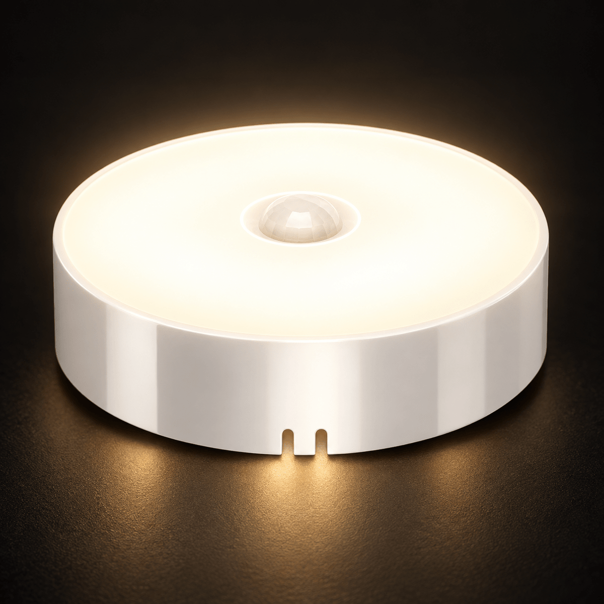 Rechargeable Motion Sensor Puck Night Lights detail view