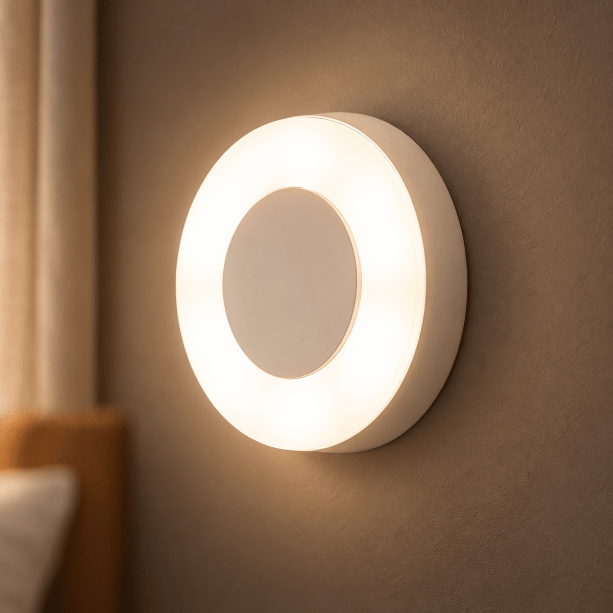 Rechargeable Magnetic Wall Light with Touch Dimming, detail view