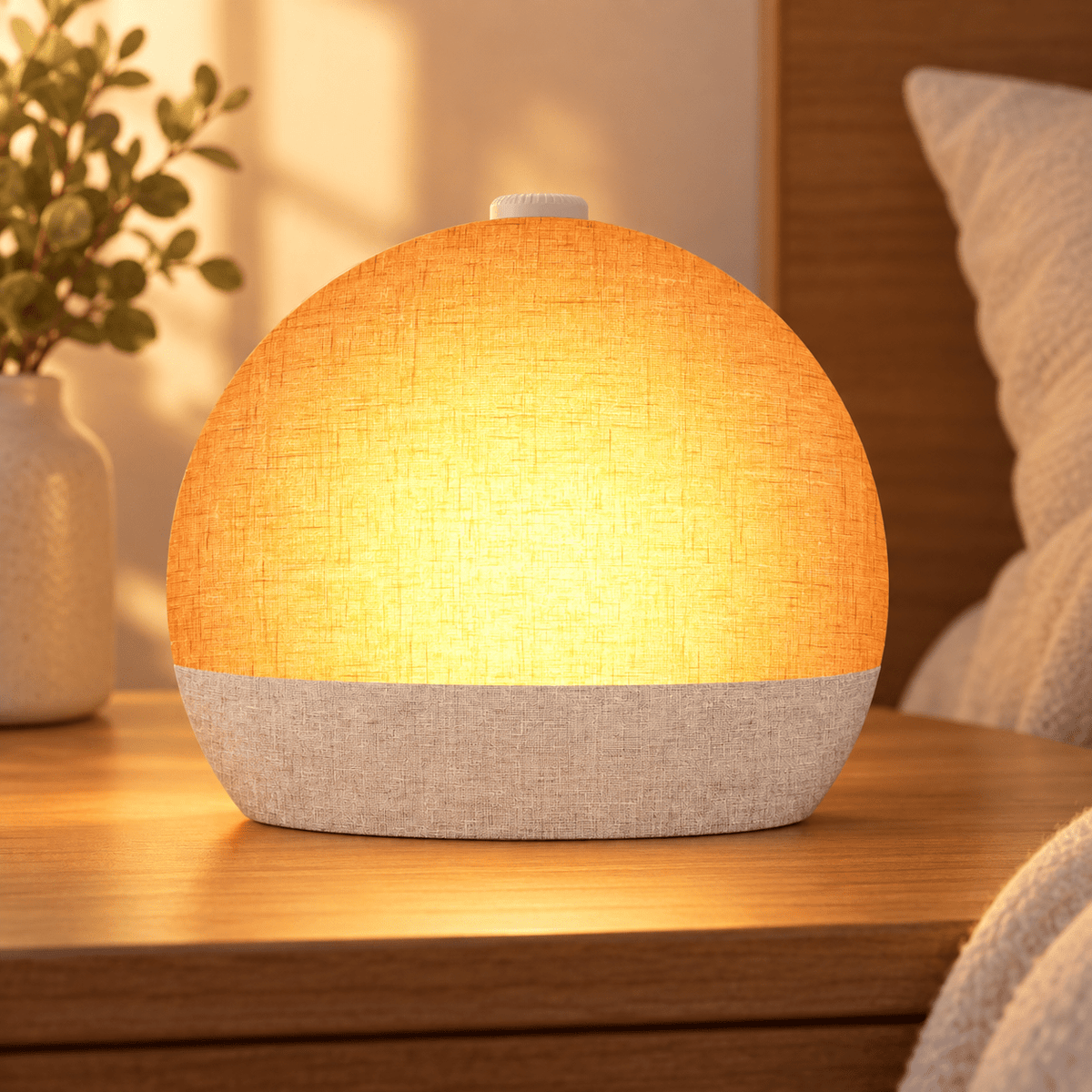 Sunrise Alarm Clock with White Noise and Night Light with digital display switched off